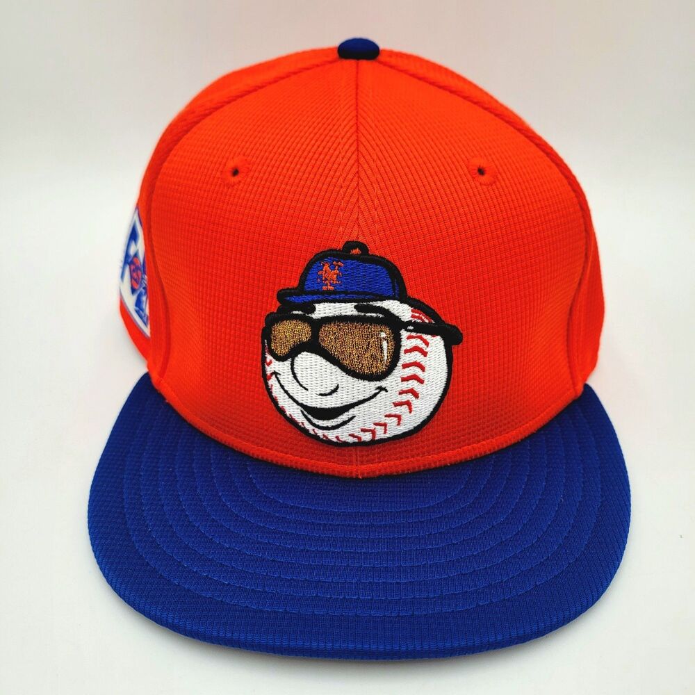 7⅜ New York Mets New Era 2025 Spring Training Mr Met 59FIFTY Fitted Hat Cap NEW
